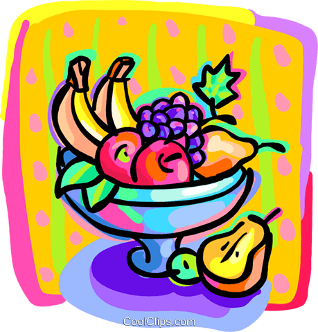 459x480 Bowl Of Fruit Royalty Free Vector Clip Art Illustration Food1187