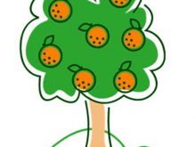 220x165 Orange Tree Clipart Clipart Of Fruit Tree Isolated K10325652