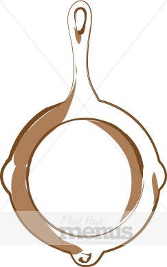 243x388 Iron Skillet Clipart Cooking Images