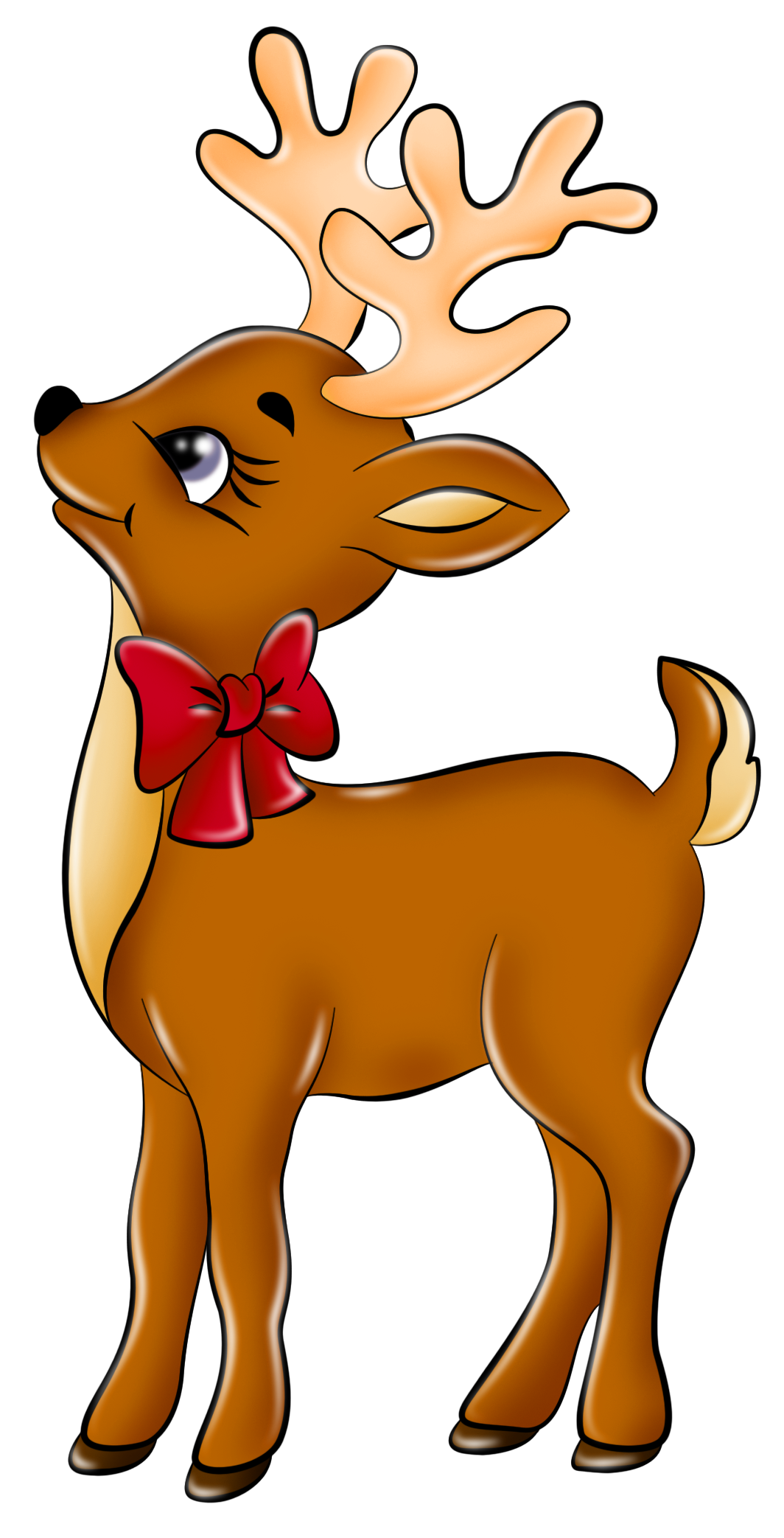 1064x2086 Reindeer Clipart Free Download Clip Art