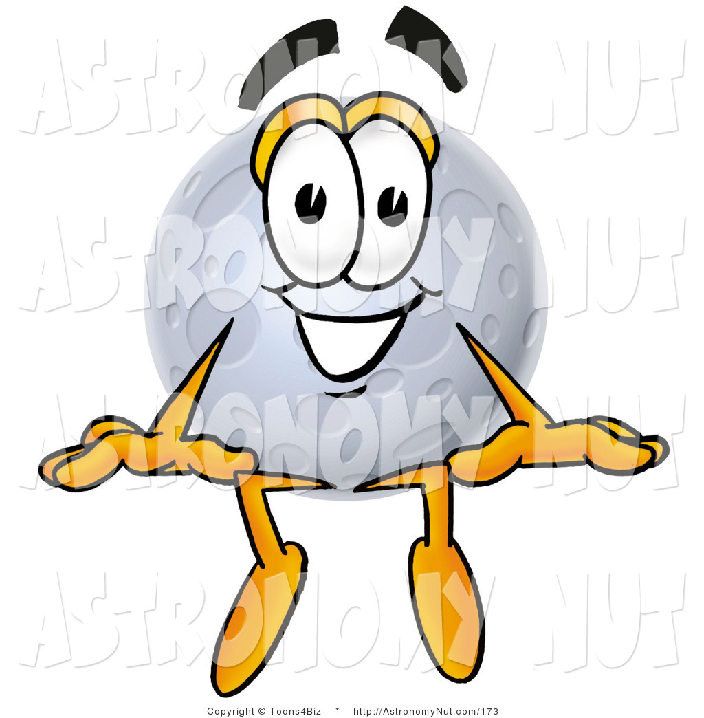 1024x1044 Clipart Of A Smiling Full Moon Mascot Cartoon Character Sitting By