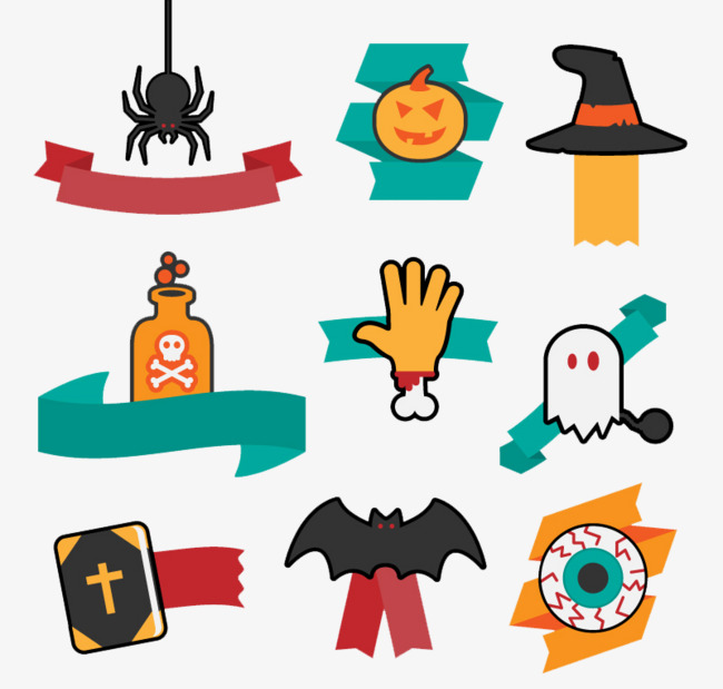 650x619 Funny Halloween Fun Color Elements, Funny, Halloween, Element Png