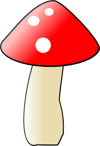 204x297 Mushroom Clip Art