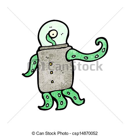 449x470 Cartoon Weird Alien Clipart Vector
