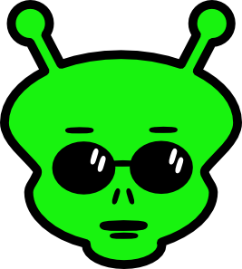 267x297 Alien Clip Art