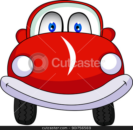 450x441 Funny Car Cartoon Stock Vector