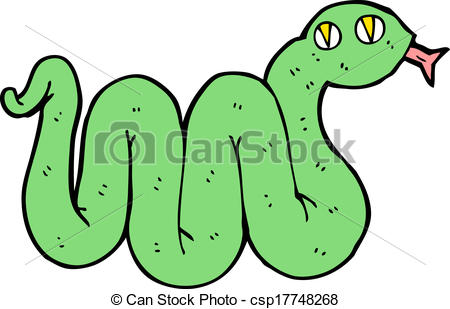 450x309 Funny Cartoon Snake Clip Art Vector