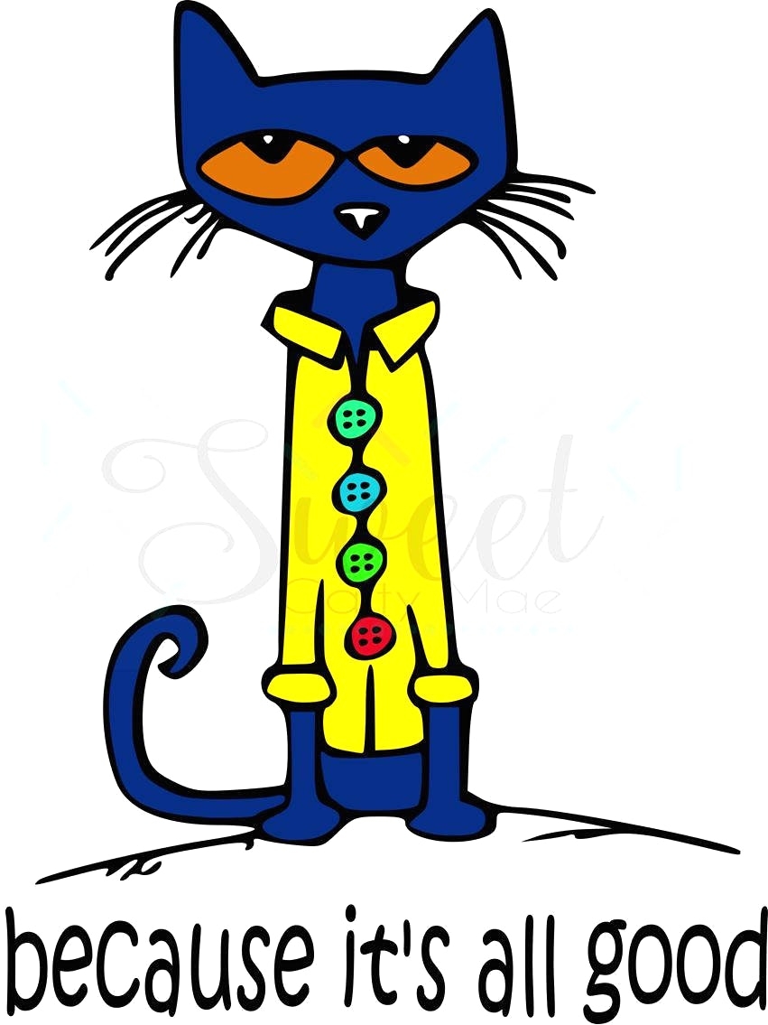 851x1135 Unique Pete The Cat Clipart Design