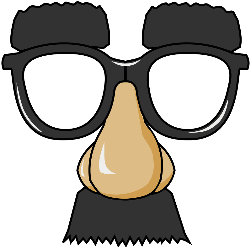 800x796 Free Clipart Funny Glasses Ghosthand