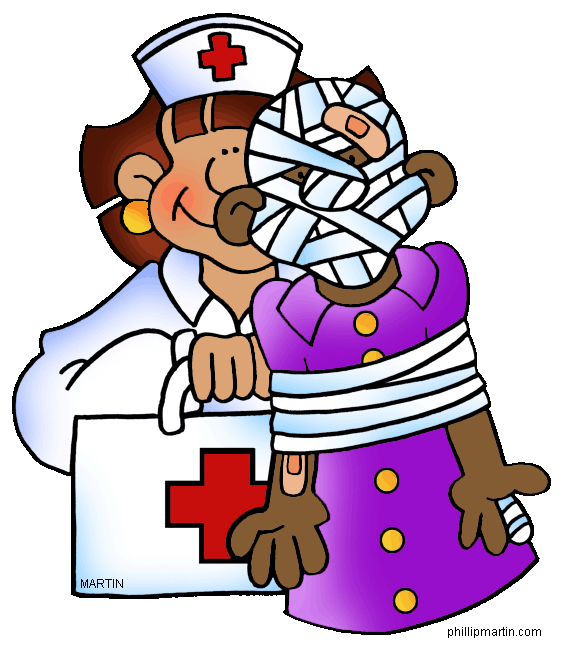 565x648 Funny Nurse Clipart