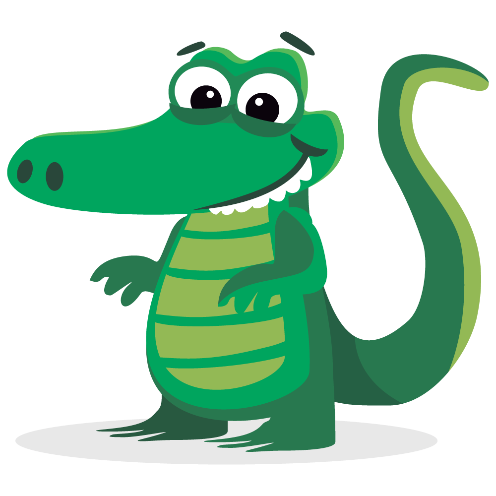1000x1000 Top 75 Crocodile Clip Art