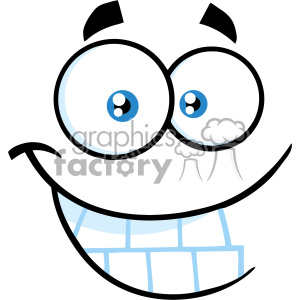 300x300 Royalty Free 10875 Royalty Free Rf Clipart Smiling Cartoon Funny