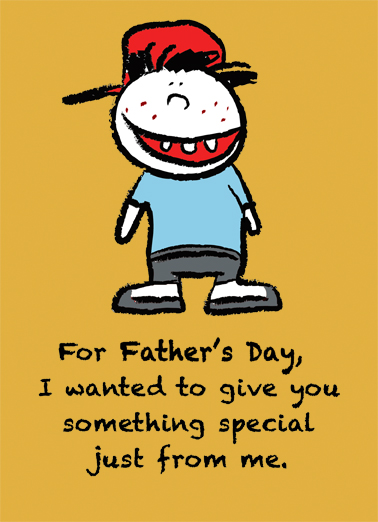 378x522 Funny Father's Day Card