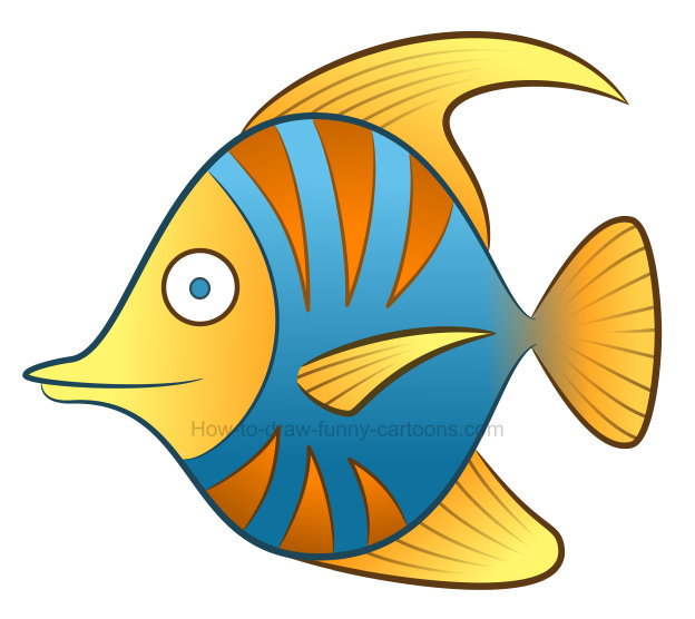 624x556 Tropical Fish Clipart To Draw A Tropical Fish Clipart Clip Art