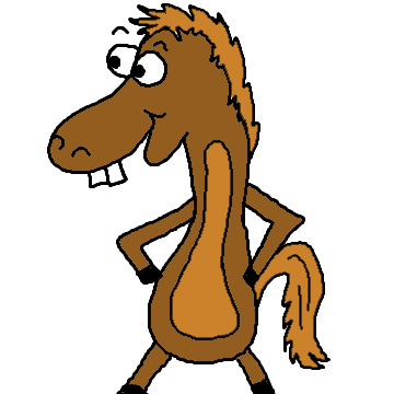 360x360 Easy Horse Clipart