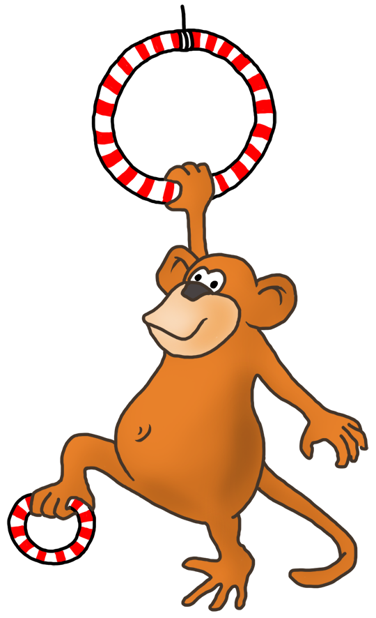 540x886 Funny Monkey Drawings