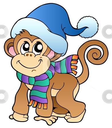 391x450 Funny Monkey Pictures Clipart