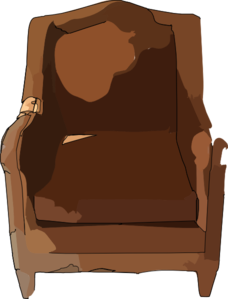 228x299 Leather Chair Furniture Clip Art