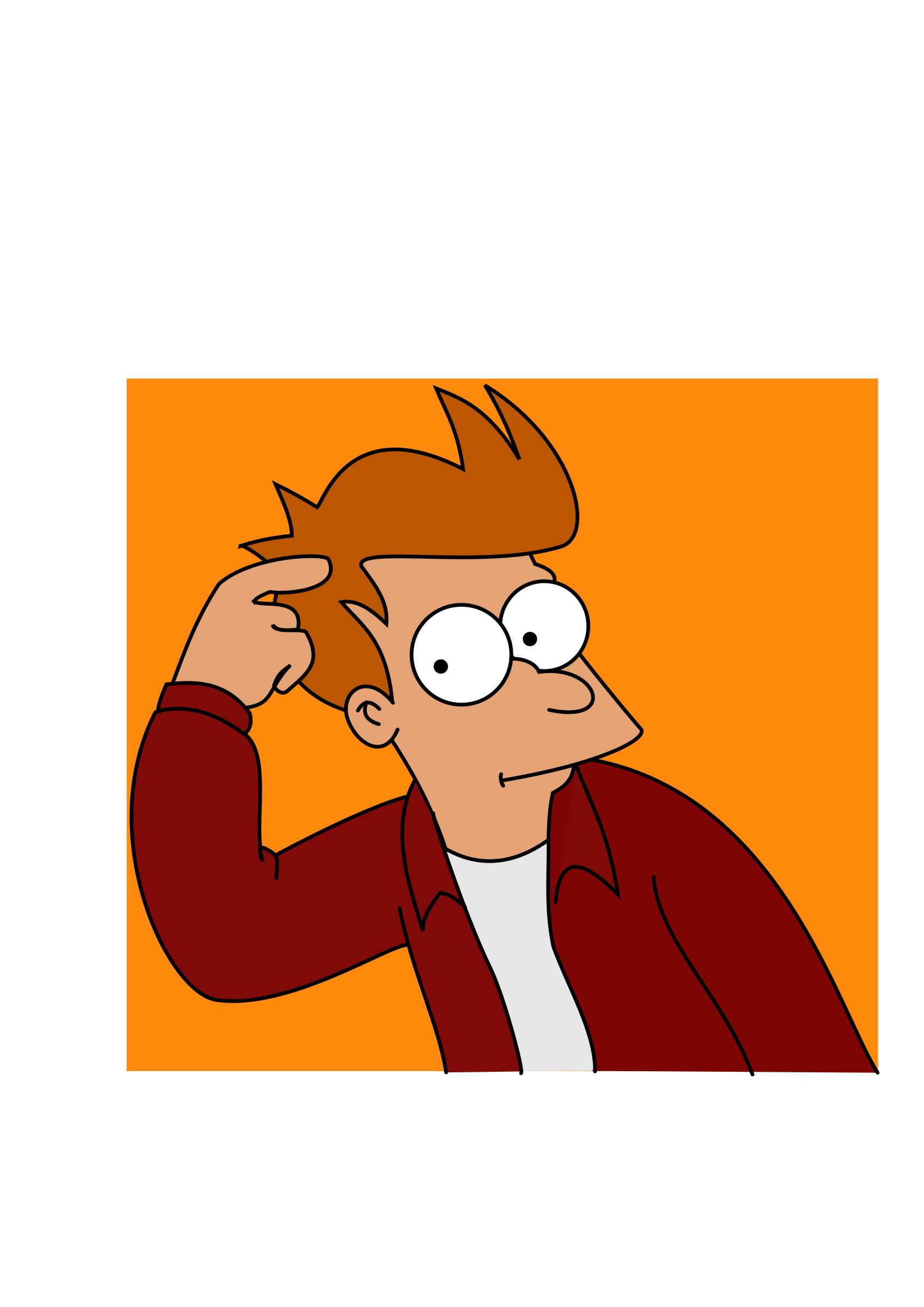 1697x2400 Futurama Fray In Svg Icons Png