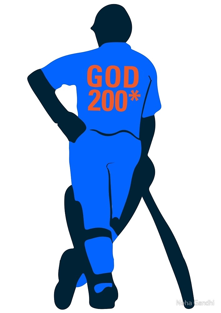 707x1000 Sachin Tendulkar 200 By Sanjay Gandhi Redbubble