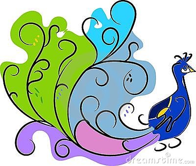 400x339 Peacock Clip Art Clipart Panda