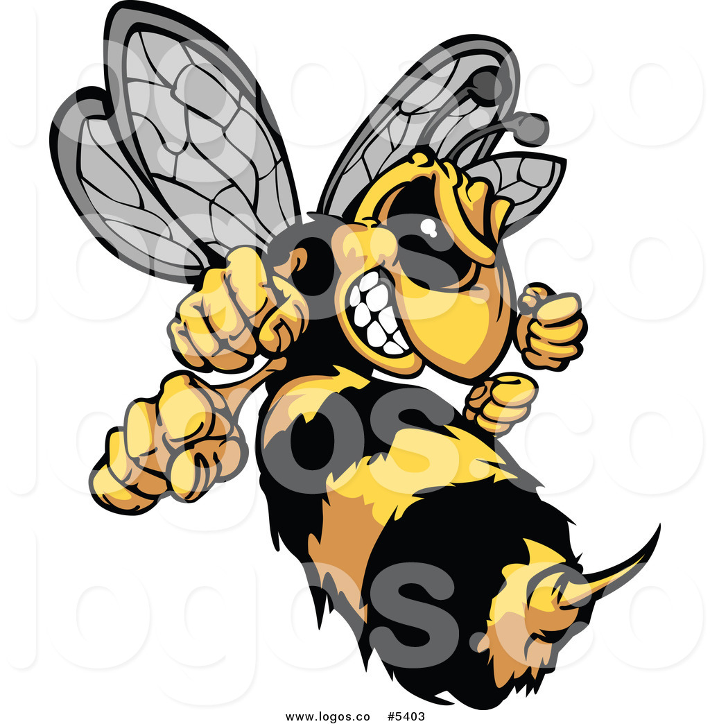 1024x1044 Angry Hornet Clipart