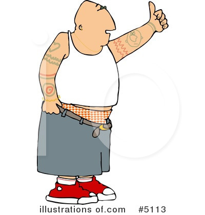 400x420 Gangster Clipart