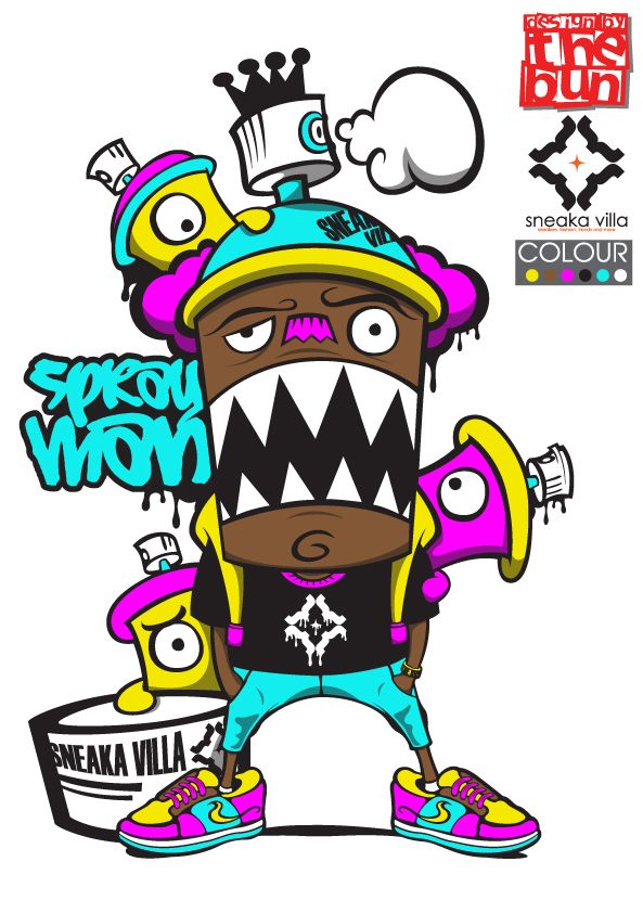 593x842 Gangster Girl Cartoon Free Download Clip Art Graffiti