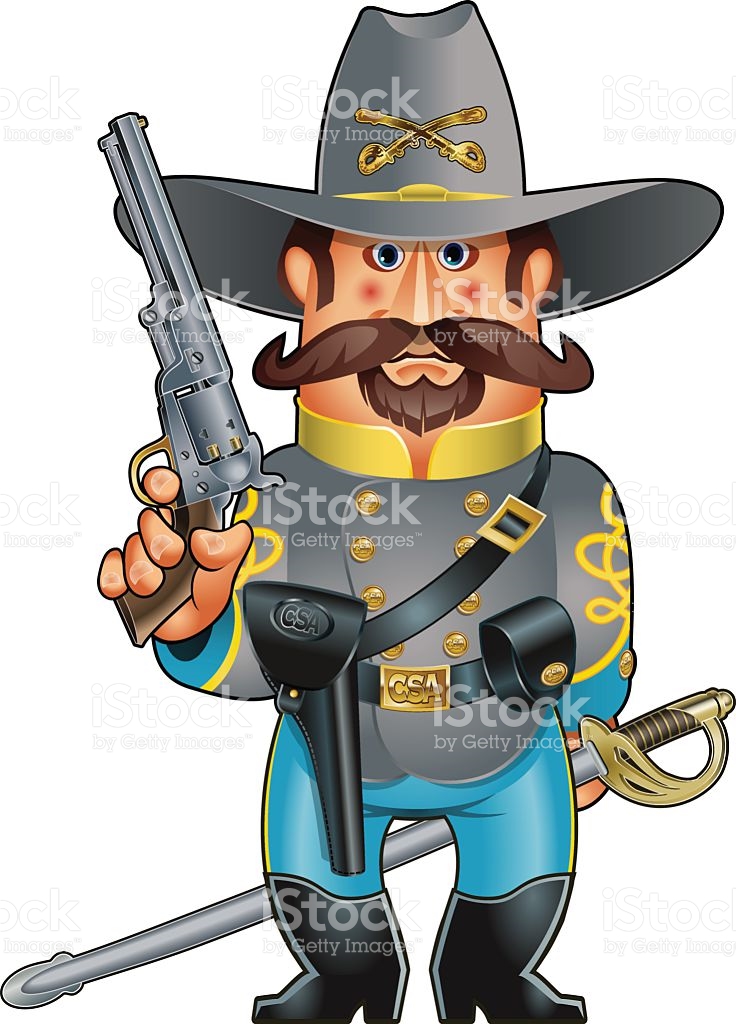 736x1024 Civil War Clipart Cavalry