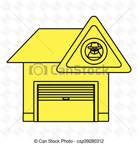 450x470 Garage Security Safe Icon Vector Illustration Graphic Vector Clip