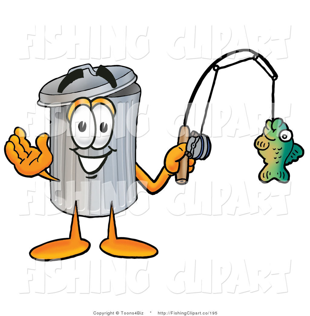 1024x1044 Cliprt Of Happy Garbage Can Mascot Cartoon Character Holding