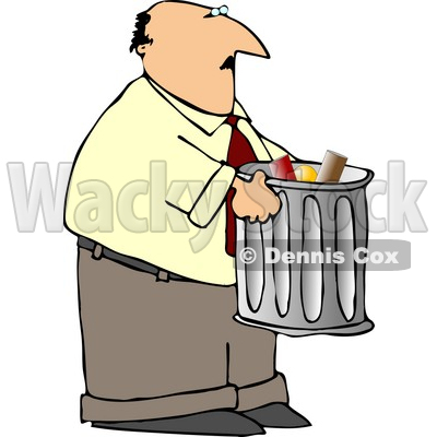 400x400 Man Talking Out Garbage Clipart Djart
