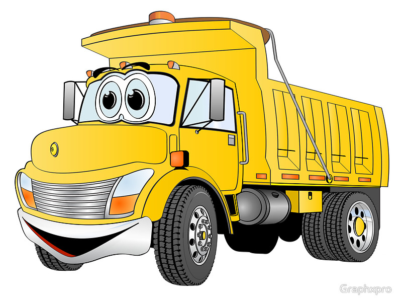 800x606 Dump Truck Cartoon Cliparts