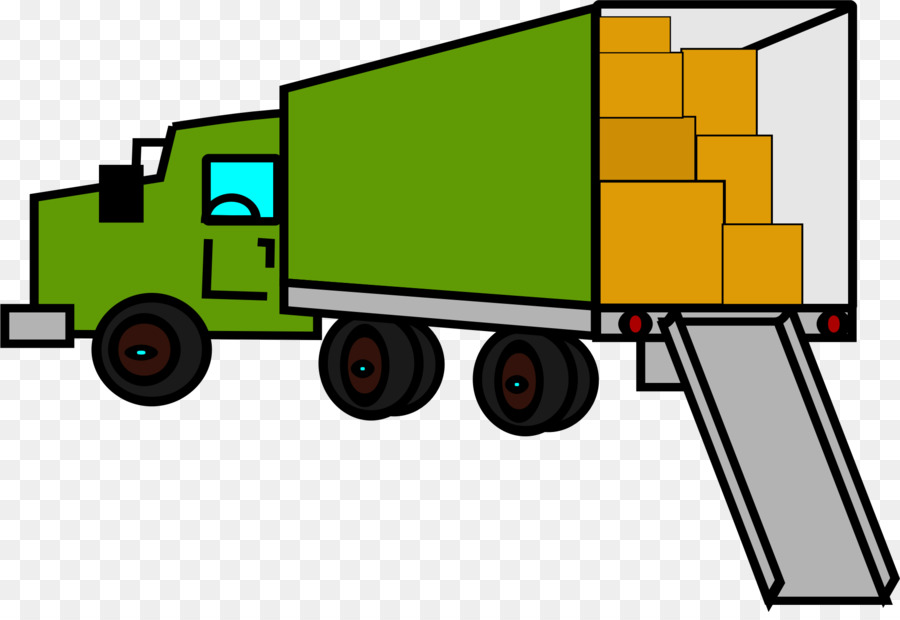 900x620 Mover Truck Van Clip Art
