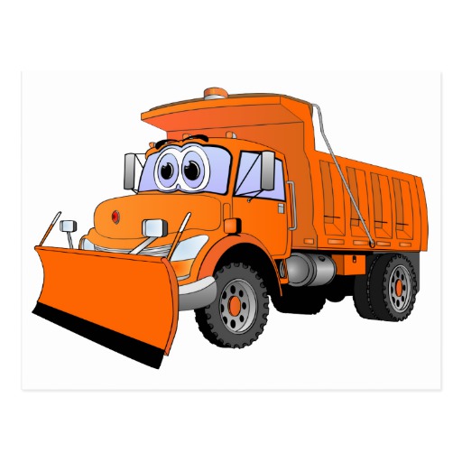 512x512 Snow Plow Cartoon Clipart