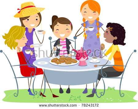 450x355 Tea Party Clipart Garden Party