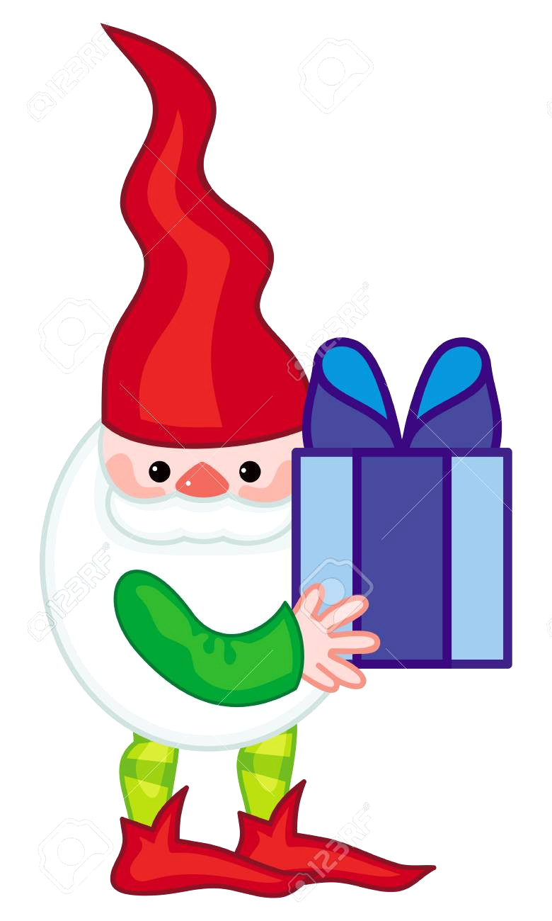 780x1300 Cute Gnome Clipart