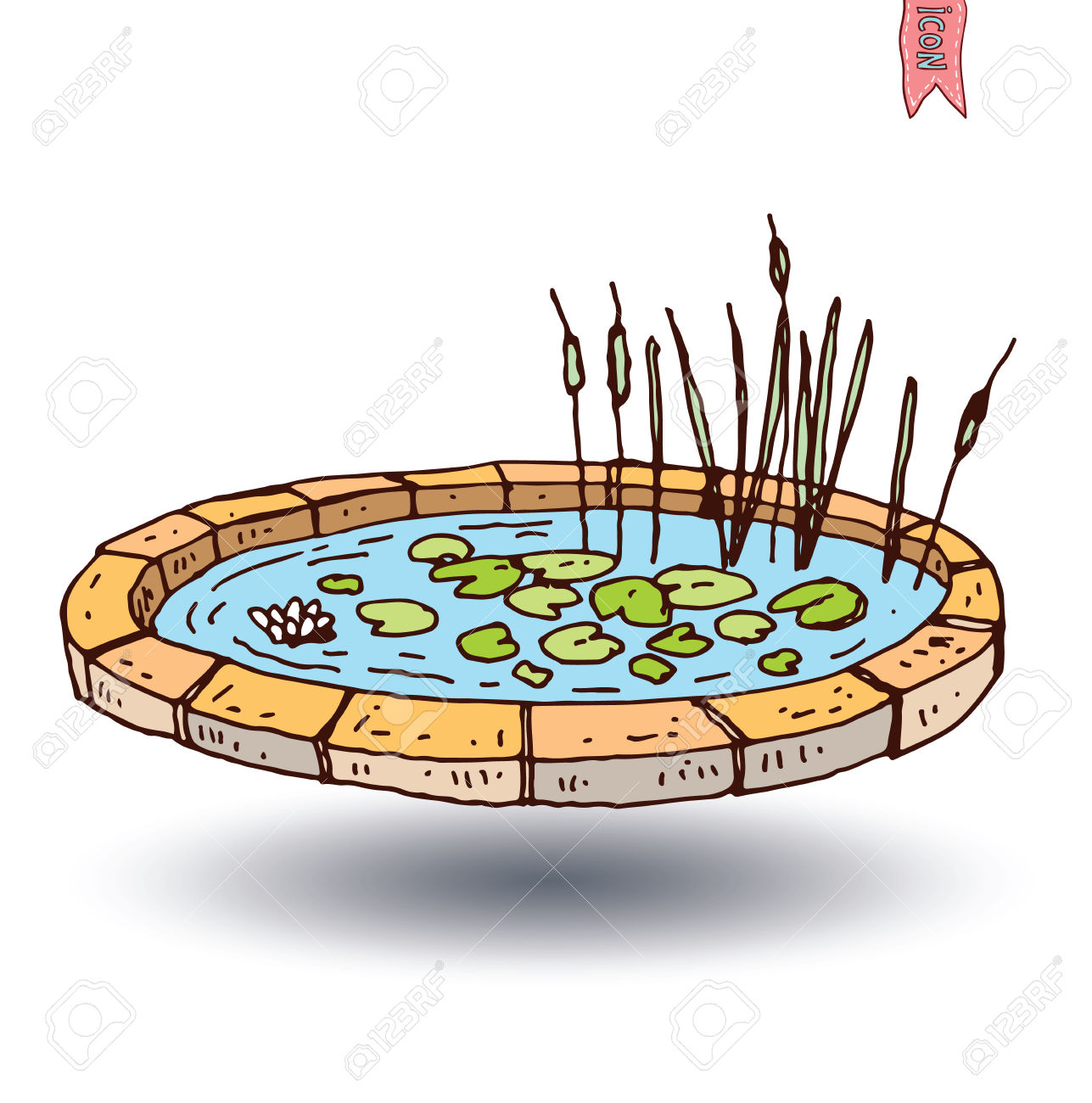 1287x1300 Garden Lake Clipart, Explore Pictures