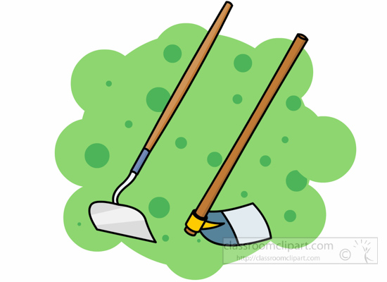 550x400 Gardening Clipart Hoe Gardening Tools Clipart