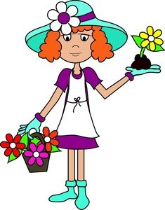 235x300 Women Clip Art Free Gardening Clip Art Images Gardening Stock