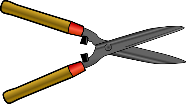 600x336 Garden Pruning Shears Hedgeshear Clip Art At Clker Vector Clip Art