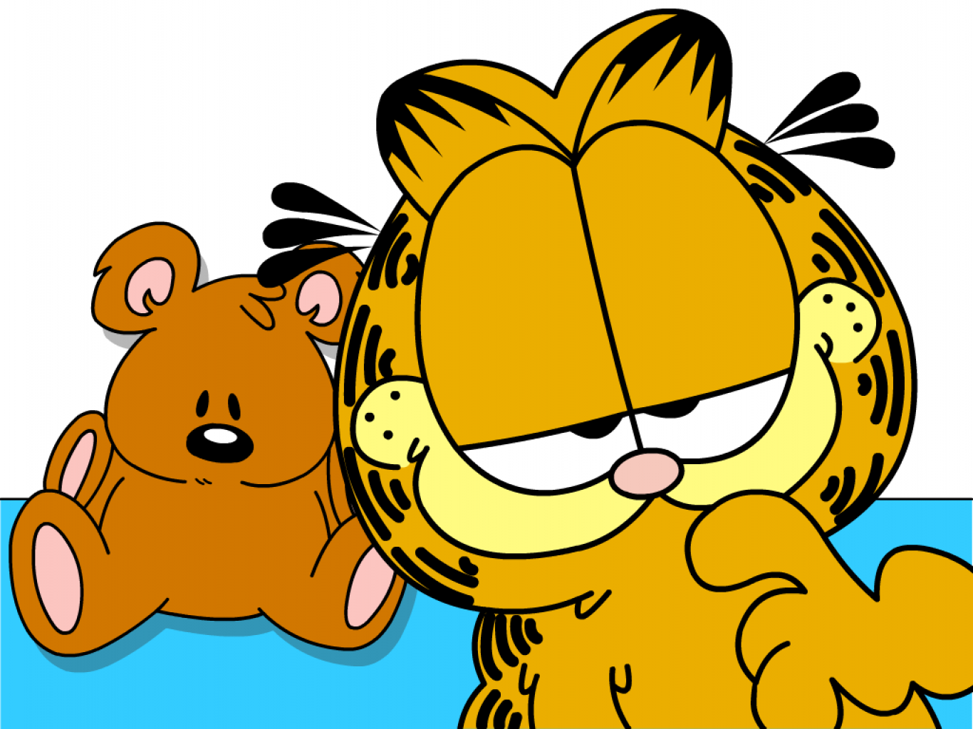 1366x1024 Clip Art Garfield Clip Art