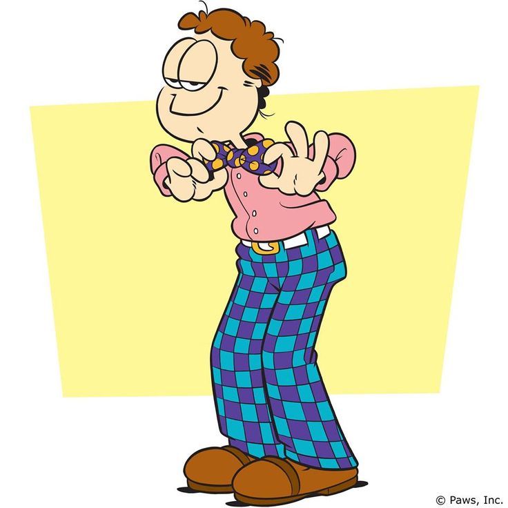 736x736 Garfield And Odie Clip Art