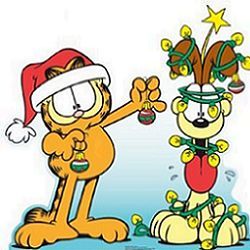 250x250 Image Result For Clipart Of Garfield With Odie Tangled