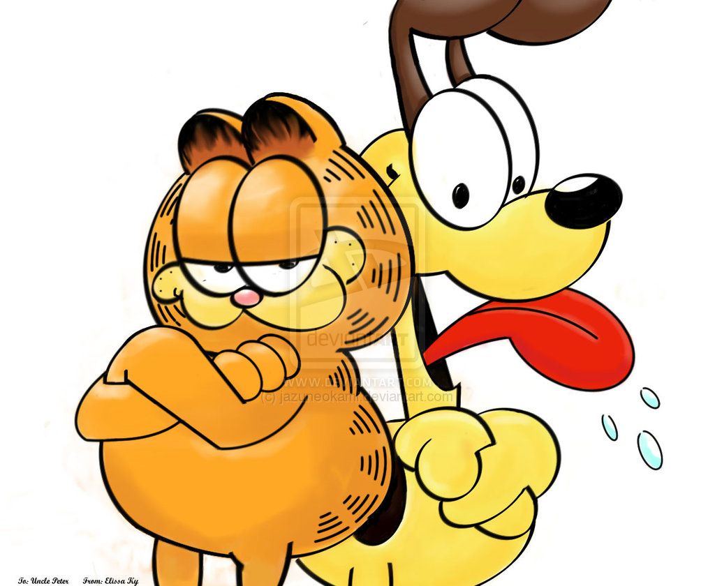 1024x840 Garfield And Odie Craft Swap Cartoon, Garfield