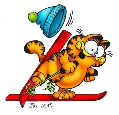 480x466 Christmas Airbrushed Artwork Garfield's Art Gallery Amp Collectibles