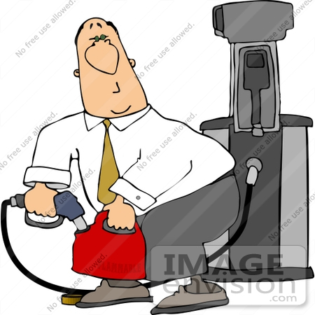 450x450 Man Filling A Gas Can