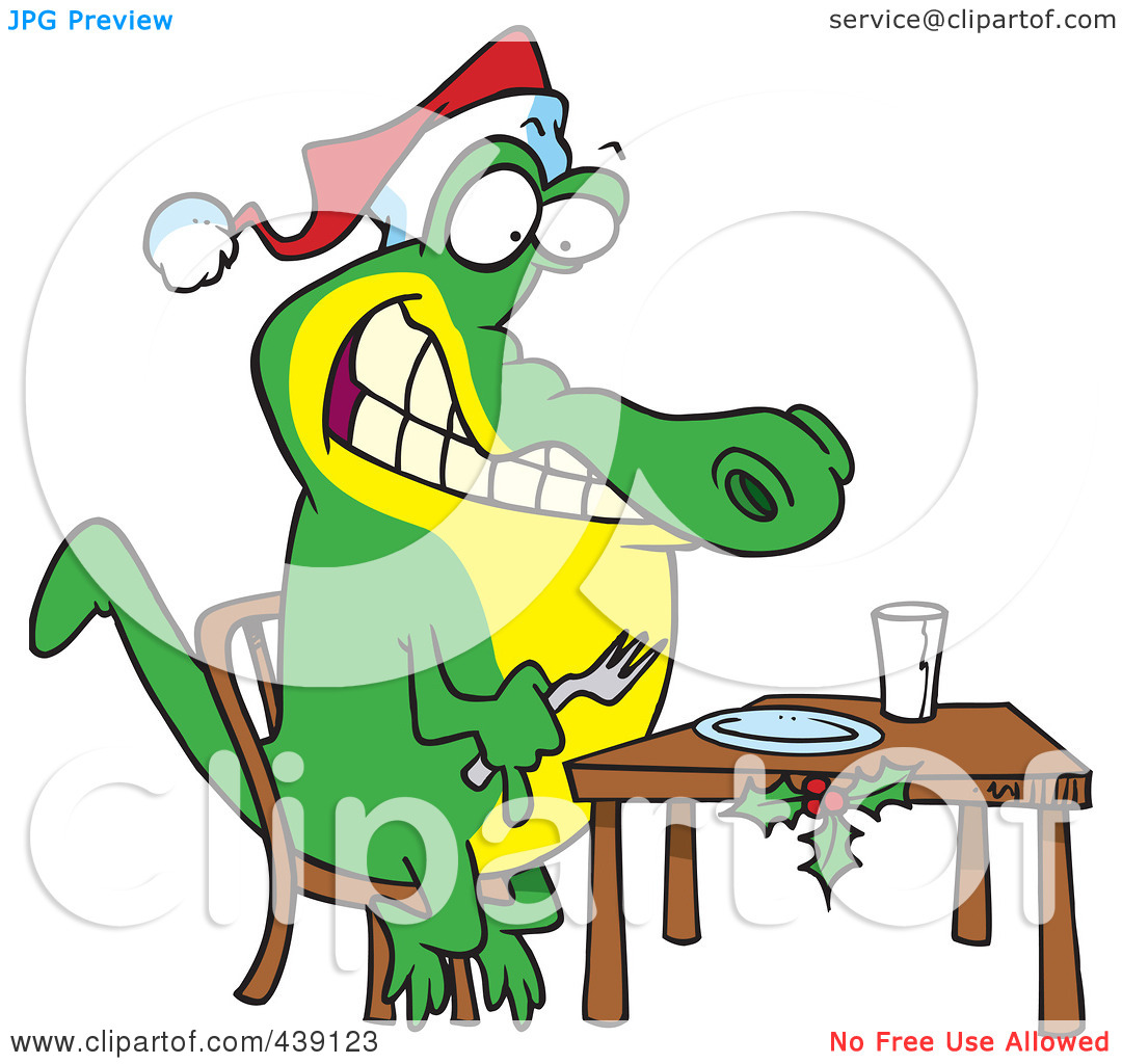 1080x1024 Gator Football Christmas Clipart