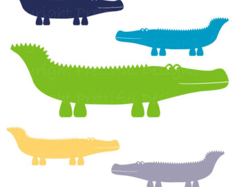 340x270 Alligator Clip Art