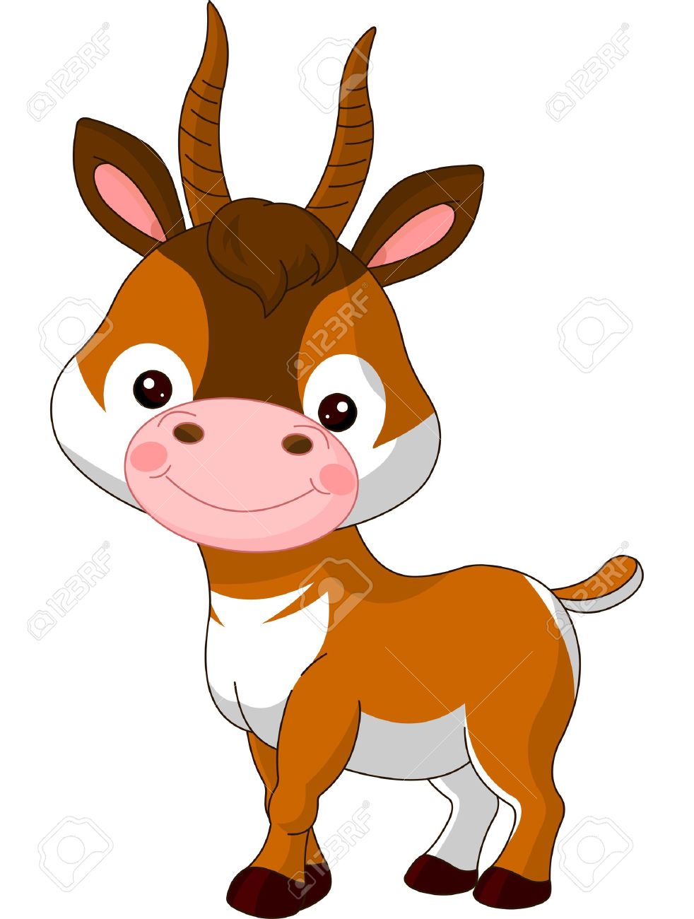 982x1300 Antelope Clipart Face 3031876